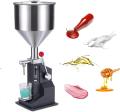 5-50ml manual filling machine Peanut butter paste filling machine Liquid paste filling machine Edible oil filling machine. 