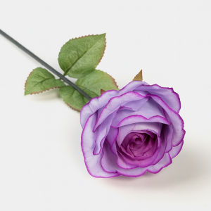 ดอกกุหลาบประดิษฐ์ ตกแต่งดอกไม้ ดอกไม้ ดอกไม้ปลอม ความยาว 57 cm สีสันสวยสด Rose คุณภาพพรีเมียม พร็อพถ่ายรูป ของตกแต่งงาน สำหรับจัดแจกัน