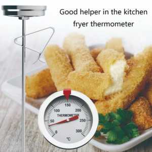 Termometer minyak goreng (30 cm)/thermometer masak suhu (30 cm)/Termometer susu