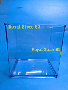 Bể Nhựa Mica Nuôi Cá Betta Guppy Thủy Sinh siêu đẹp. Kích thước 15x15x12cm