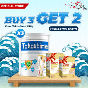 Tokoshima (3 Get 2 Enzym) - Prevent Blood Fat Protect Heart Stabilize Blood Pressure