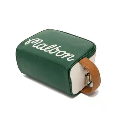 Golf Waterproof Double-layer Clutch Bag Golf Handbag Portable Sundries Bag Equipment Bag Multifunctional Small Ball Bag