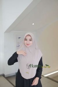 Kerudung Pet Marwah Instan Husna Hijab Dewasa Kekinian Terbaru Simpel Jersey Zara Premium