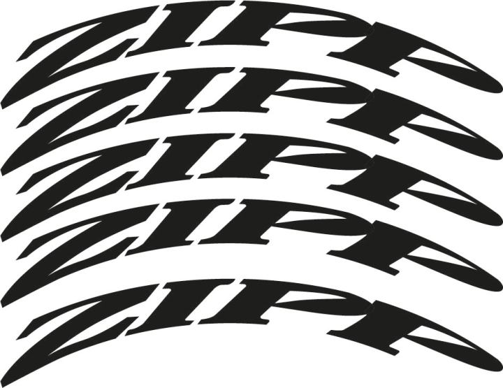 cod ZIPP BIKE RIM DECALS 12 PCS Lazada PH