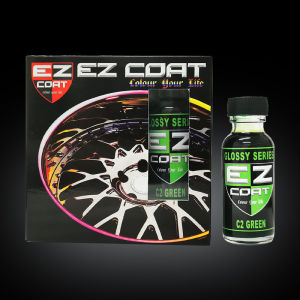 GREEN CHROME COLOUR PAINT (EZ COAT C2 GREEN)
