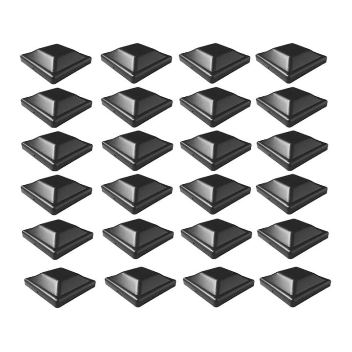 【New arrival】 4 Inch3 5/8 Inch Fence Post Caps Black Fence Post Caps