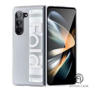 Case Samsung Galaxy Z Fold 4 Z Fold 5 Z Fold 6 Z Fold 7 / ZFold4 ZFold5 ZFold6 ZFold7 Case Wrist Strap Matte Skin - AYFONE CASE - AF-239