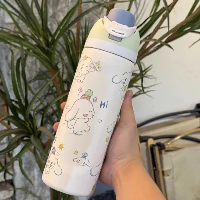 【SG Ready Stock】Owala FreeSip x Cinnamoroll 24/32oz｜Fluffy Cloud Limited Design Insulated Tumbler with Straw & BPA-Free