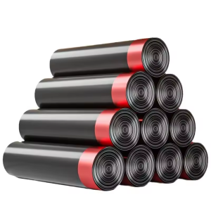 50PCS Disposable Black Drawstring Garbage Bags Household Garbage Bags Multipurpose Garbage Bag Kitchen Garbage