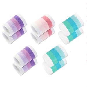 BQGRBT ระบายอากาศได้ระบายอากาศ วอลเลย์บอลวอลเลย์บอล แถบกันเหงื่อ การวิ่งการวิ่ง ฟิตเนส ห้องออกกำลังกายในยิม อุปกรณ์พยุงข้อมือ สายรัดมือสำหรับเล่นกีฬา สายรัดข้อมือ ที่พยุงข้อมือ