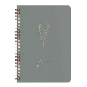 Twin CuộN ràng buộc máy tính xách tay 120 trang 100gsm giấy có dòng kẻ để viết Đại Học Cai Trị Sổ ghi chú Tạp Chí cho phụ nữ người đàn ông