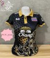 เสื้อกีฬา ชุดกีฬา เสื้อกีฬาทีมชาติไทย ลายไทยสวยๆ เท่ๆ น่ารักๆ ขนาดฟรีไซส์สำหรับผู้หญิง อกไม่เกิน36นิ้ว ใส่ได้. 