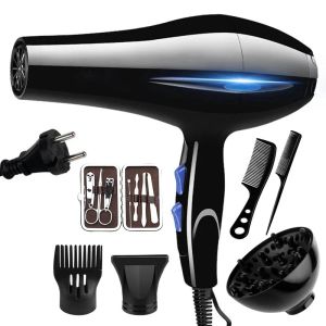 Hair Dryer 2200W Professional Powerful Hair Dryer Fast Heating Hot And Cold Adjustment Ionic Air Blow Dryer with Air Collecting2026