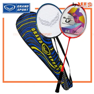 GRAND SPORT ไม้แบดมินตันคู่ STORM รุ่น 372204 คู่กับ ไม้แบด SuperV111