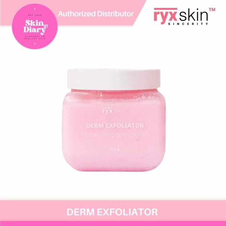 Ryx Skinsincerity Derm Exfoliator Body Polish Scrub Lazada PH