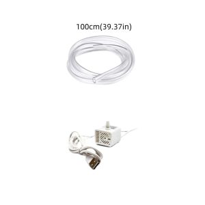OUTOPEN Silent Fish Tank Water Pump Mini Suction Cup Fish Tank Aerator Connecting Accessories Energy Saving Circulating Pump Fish Pond