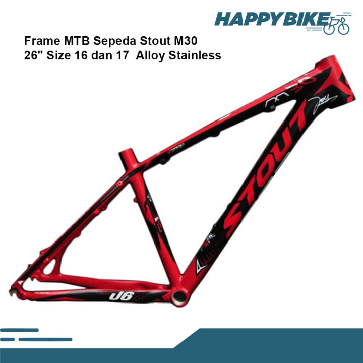 STOUT Frame MTB Sepeda M30 26\