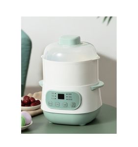 【SG】1L (电炖锅)Multifunctional Small Electric Cooker Birds Nest Stew Pot Soup Pot Porridge Household Water-proof Stew Pot