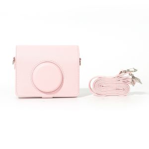 [SG Stock]Fuji Instant Mini EVO camera case PU leather with shoulder strap scratch-resistant fashionable