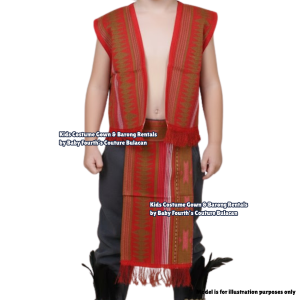Baby Fourths Couture Students Traditional Igorot Costume at the Buwan ng Wika School Event
