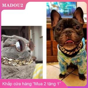 [COD] MADOU2 1PC Vàng Có Thể Điều Chỉnh Con Chó Mèo Chuỗi Vòng Cổ Vàng Cho Con Chó Mèo Con Vật Nuôi Phụ Kiện