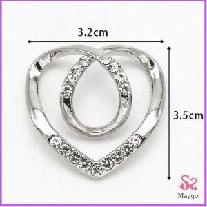 MAYGO แหวนจั๊มชายเสื้อ  ห่วงเข็มกลัด แบบไร้เข็ม พร้อมส่งในไทย brooch