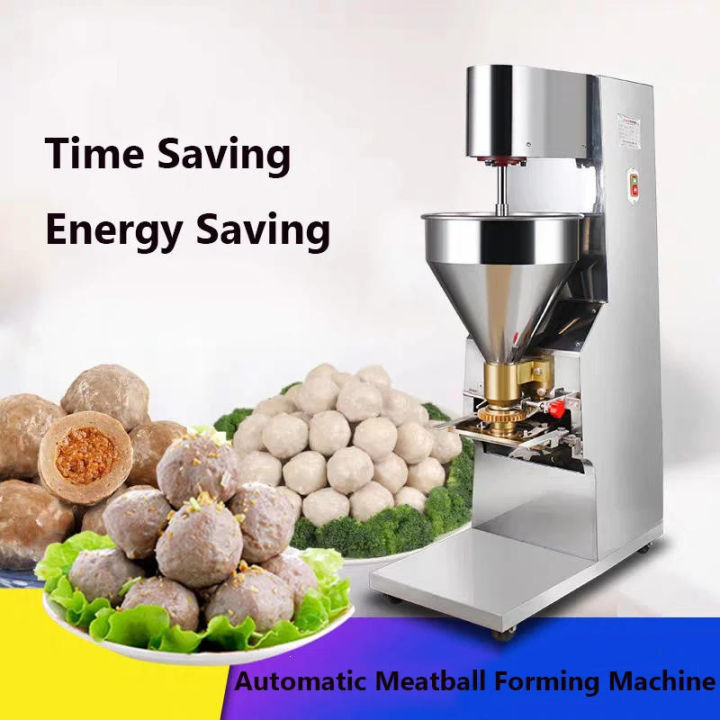 Commercial%20Automatic%201.1KW%20Meatball%20Forming%20Machine%20Vertical%20Stainless%20Steel%20Electric%20Meat%20Ball%20Mach%20-%20Image%202