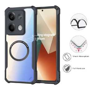 Casing INFINIX NOTE 30 PRO MAGSAFE Bumper Magnetic Armor Fuze Transparan Clear Armor Softcase