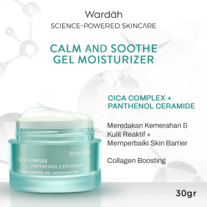 Wardah Gel Moisturizer Pelembab Wajah Lengkap- Hyaluron Cica Complex Vitamin C Skin Barrier