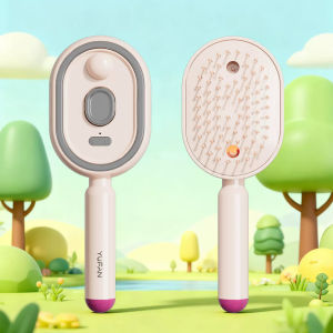 Oil-free Hair Brush Multifunctional Steam Comb/Red Light Care/Salon Home Use/For All Hair Types/Easy Detangling/Protect Scalp
