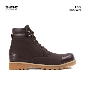 Blucrat Sepatu Boots Pria Leo Sepatu Safety Pria Sepatu Touring