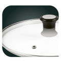 Tefal Glass Lid (24cm) 280975N (Kitchen tools & Gadgets, Stainless steel rim, Steam vent lid, Bakelite knob). 