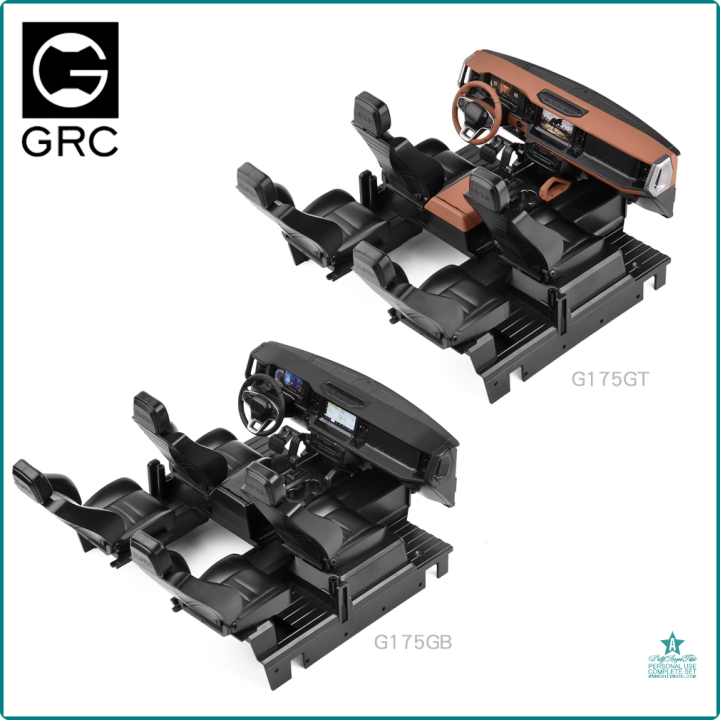Pimp Your Ride: Interior Kit (Seat & Console) For 1/10 TRX4 Bronco RC Crawler