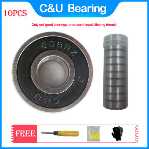 Bearing 608 (10pcs) Motorcycle Bearings High-Temperature Bearings Long-Life Stainless Steel Bearings