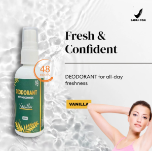 BPOM 60 ML Deodorant Spray Alami Penghilang Bau Badan  Natural