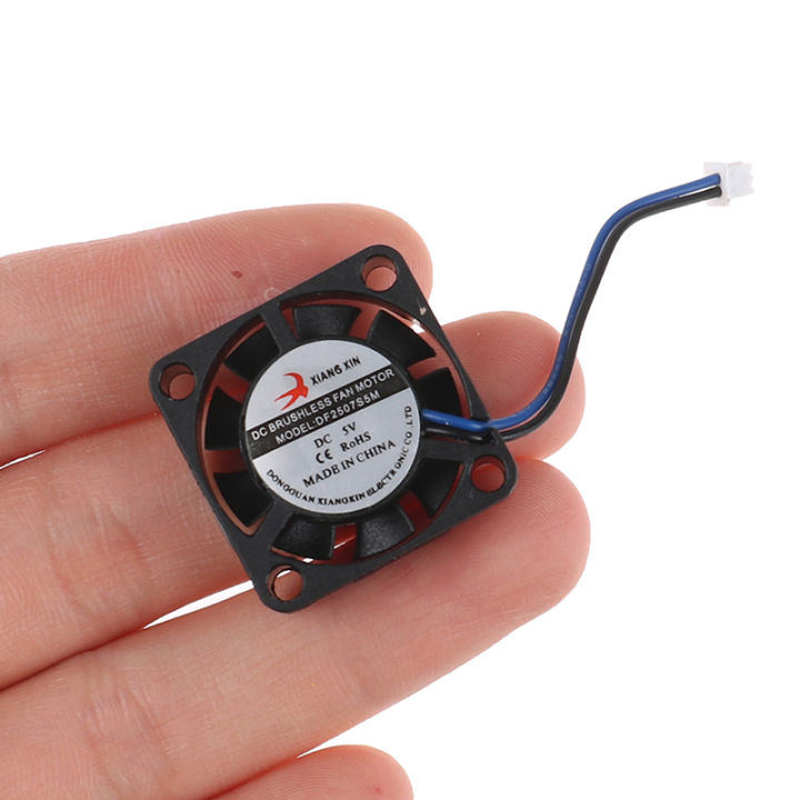 Ultra-miniature Brushless Fan Electric Dc 5v 6v 2507 Mini Micro Tiny ...