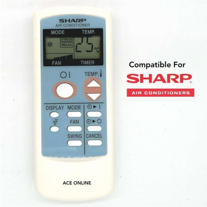 New Replacement For SHARP A589 Air Conditioner Remote Control AC A/C ...