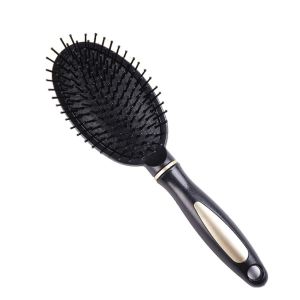 OMQAIO Nhựa Lược Chải Tóc Răng rộng Xoăn Gỡ rối Lược đệm khí Di động Tự làm Lược mát xa da đầu Rỗng