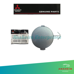 Mitsubishi Xpander Rear Bumper Tow Hook Cover - Dark Gray