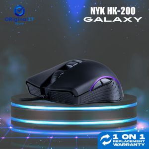 NYK HK-200 Mouse Gaming RGB Galaxy