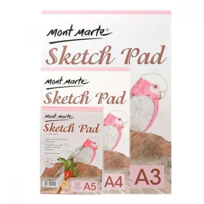 Mont Marte Sketch Pad 150gsm 25 sheet A3/A4/A5