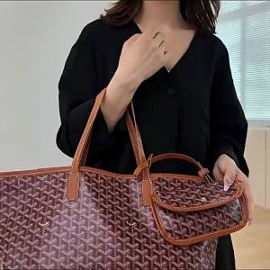 Goyard Goya Womens Bag Dog Tooth Bag Monogram Tote Bag Classic Shopping Bag Handbag tote Mother and Child Single Shoulder Bag
