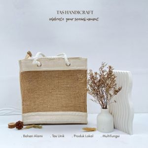 Tas Parcel Jinjing Bahan Kanvas Model Terbaru | Tas Hampers Souvenir