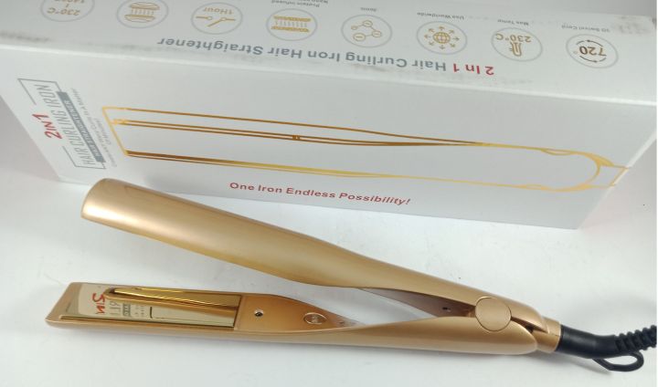 Catok Rambut Catokan 2in1 Pelurus Hair Curling Iron Hair