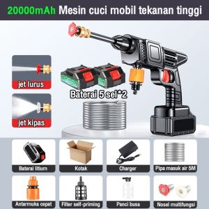 REAIM Mesin Cuci Mobil Cordless 799V Jet Cleaner Mesin Cuci Mobil Dan Motor