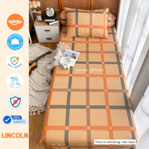 Sprei Single 90x200 tinggi 20cm Katun Original - Motif Minimalis Anti Geser