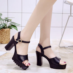 2025 New! Elegant Womens High - Heeled Black and White Sandals for Formal Occasions like Weddings - On Sale #1811