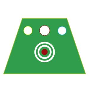 Golf Targets Cloth Replacement Targets Golf Hitting Net Golf Practice Training Targets for Backyard Indoor Outdoor Use