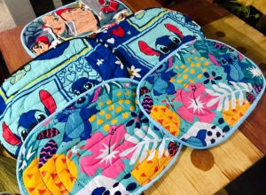 4PCS for 120 Doormat Oval Assorted Color and Design (No Choosing)