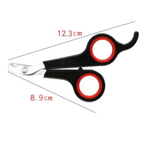 Pet Nail Clipper for Cats and Dogs STAINLESS NAIL CLIPPER W/ NAIL FILE TOOL FOR DOGS&CATS